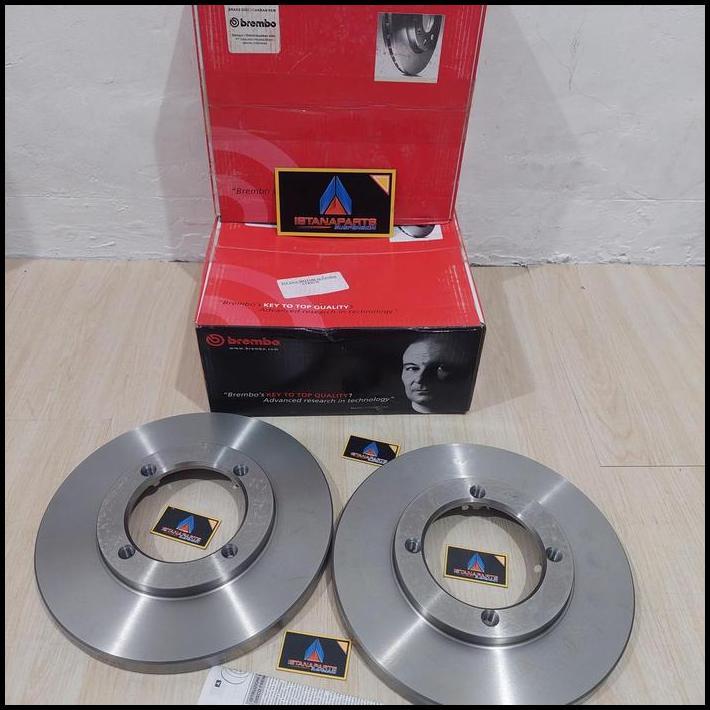 GRATIS ONGKIR DISC BRAKE PIRINGAN REM CAKRAM DEPAN MERK BREMBO TOYOTA INNOVA TH 2005 - 2015 ORIGINAL
