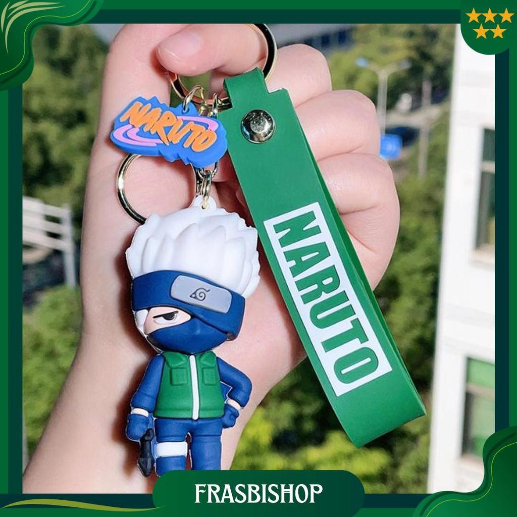 Gantungan Kunci Naruto Kakashi Sasuke BOS Ori