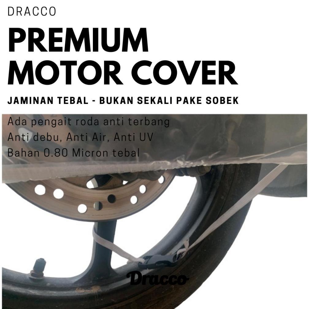PROMO TERBARU DRACCO sarung motor HONDA BEAT transparan waterproof Tebal premium cover motor beat fr