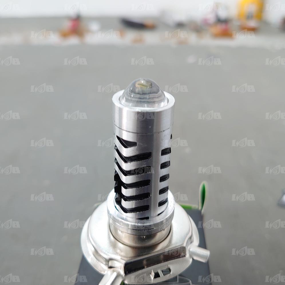 PROMO TERBARU Luminos Headlamp LED H4 LS2 13w 2in1 Lampu Sorot Depan Laser Universal Motor Mobil