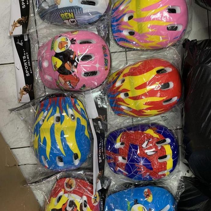 TERLARIS HELM INSKATE/HELM INANAK KARAKTER BAGUS MURAH