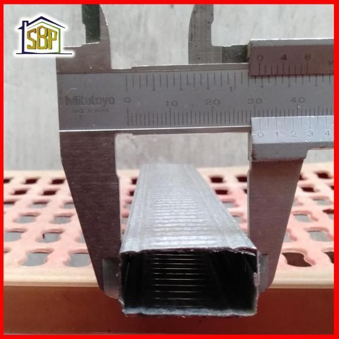 Besi Holo Holow Hollow Galvalum 2x4 tebal 0.3 (0.25) Rangka Plafon