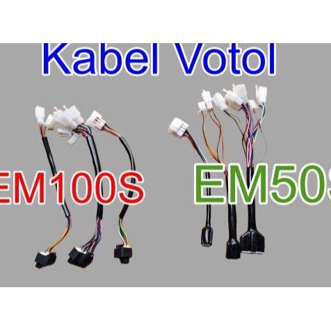 Kabel set Votol EM50S EM100S EM150S controller hall alarm