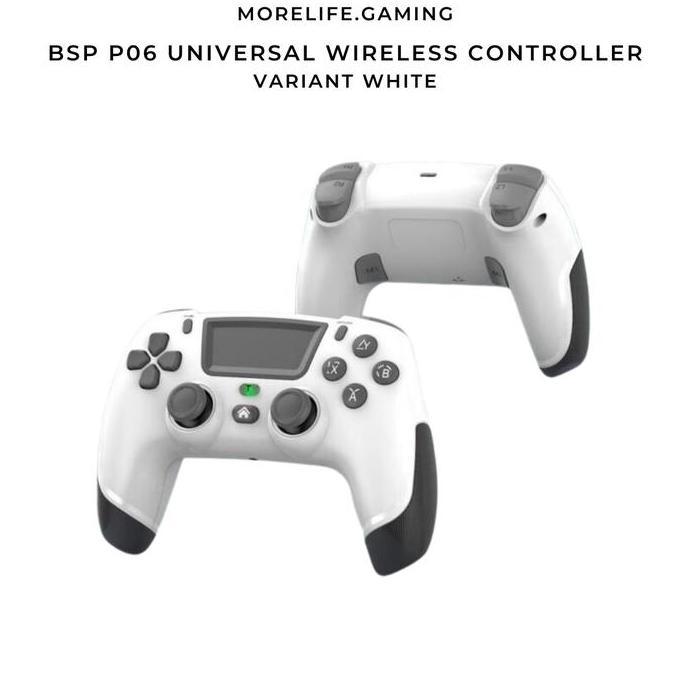 BSP P06 STICK WIRELESS CONTROLLER FOR PC , PS4 , PS3 , SWITCH , OLED , Gamepad Joystick