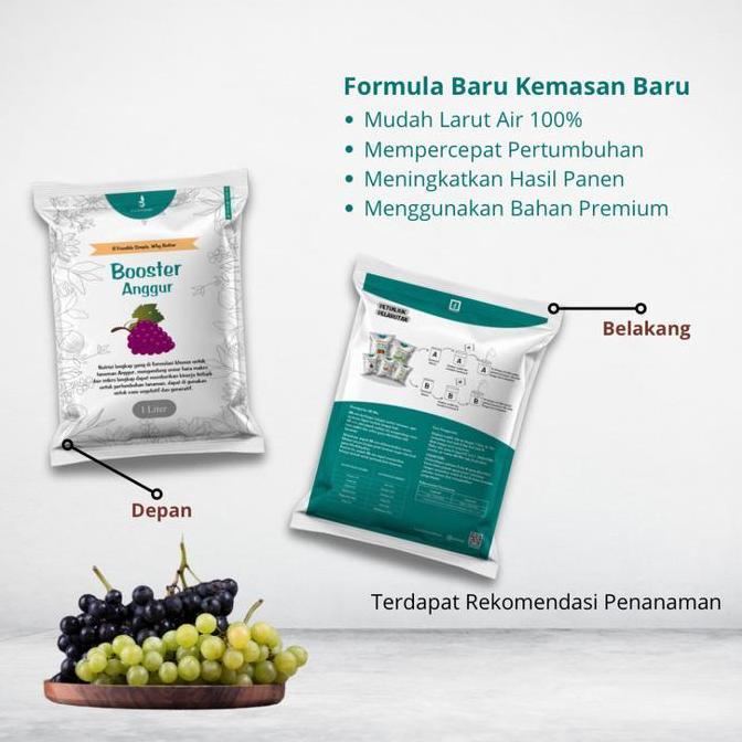 Nutrisi AB Mix Anggur LA Nutrient Booster Anggur 1 Liter Pekatan Untuk Vegetatif Dan Generatif