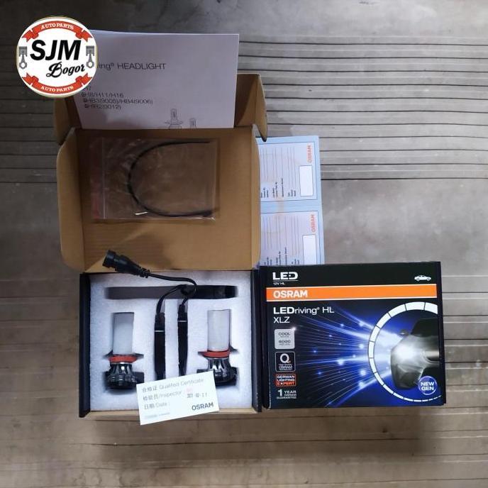Lampu mobil H11 LED OSRAM XLZ new generation