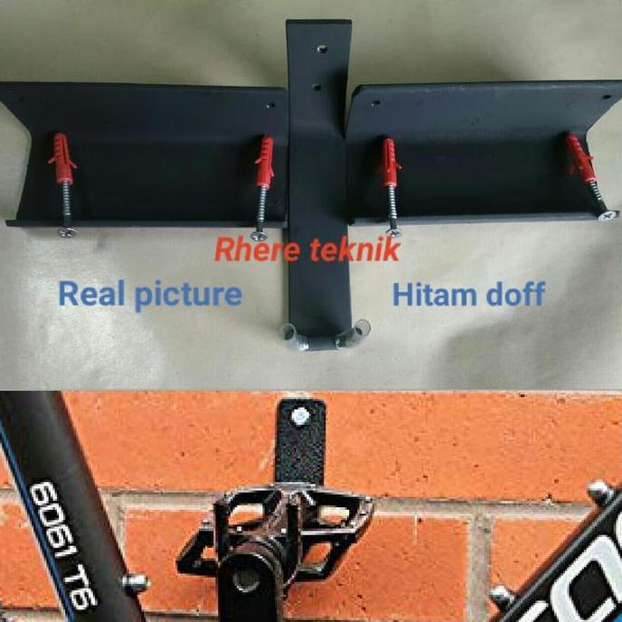 gantungan sepeda dinding pedal