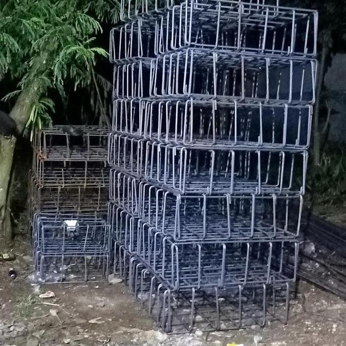 besi cakar ayam 100x100 besi 13 ulir full 1 meter