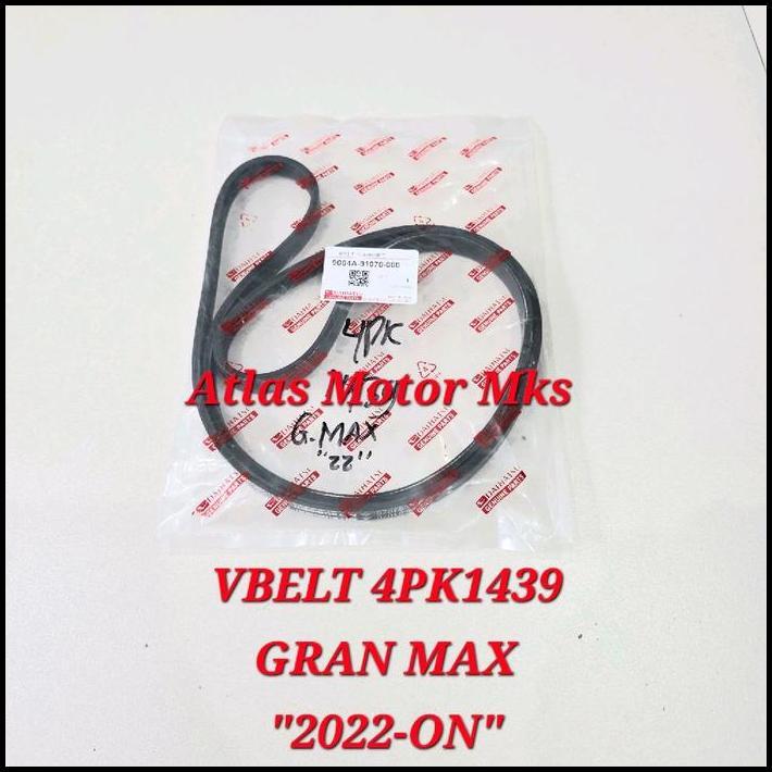 GRATIS ONGKIR [1PC][4PK1439] FAN BELT VBELT TALI KIPAS DAIHATSU GRAN MAX NEW "2022-ON"- DAIHATSU BXA