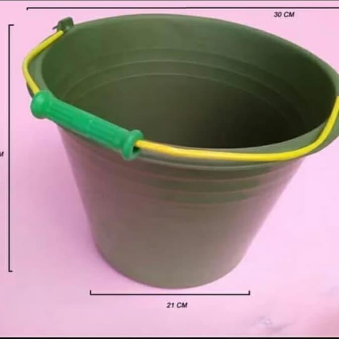 Ember Cor Hijau Besar / Ember Air Pvc Plastik Allshop