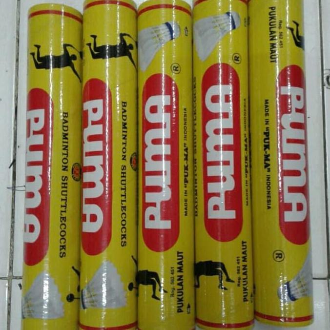 Shuttlecock kok puma kuning ORIGINAL