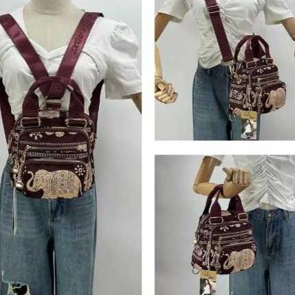 New Tas Selempang 3 Fungsi Chibao Cb Qdx-1813S Motif