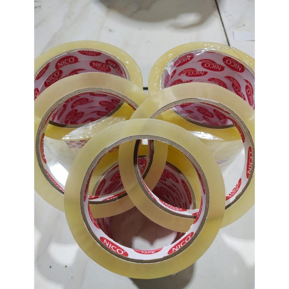 SOLASI PUTIH BENING KECIL  merk NICO TAPE 12mm panjang 72Y terlaris