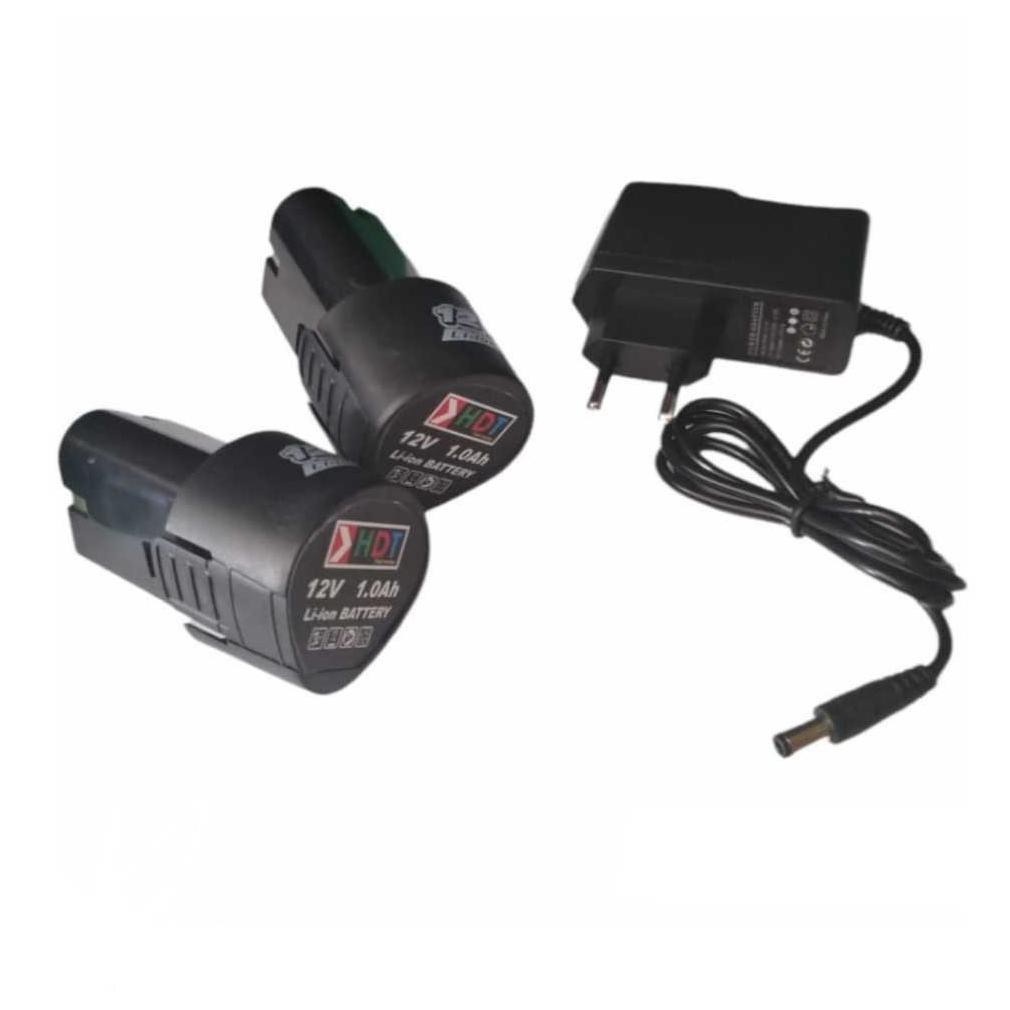 Charger cas batre batrai mesin bor 12v murah xenon ready