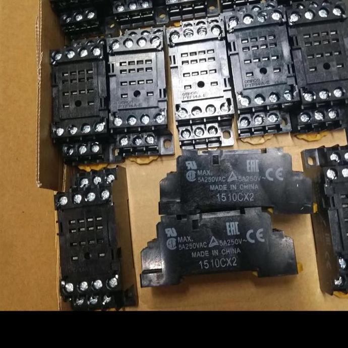 Socket Relay My4 Ori Omron / Socket Omron Relay My4 Asli Baru