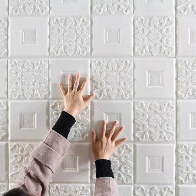 MORIFOYU WALLPAPER 3D FOAM BATIK WALLPAPER FOAM - WALLPAPER BUSA