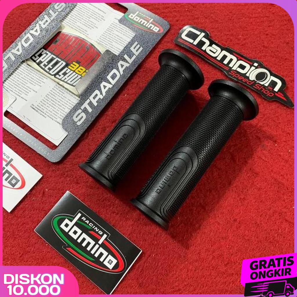 Handgrip Handfat Grip Domino Dot Black Ori Italy Vario 125 Vario 150