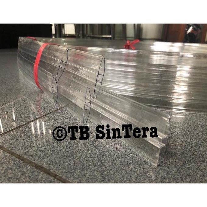 Profil Pc H Twinlite Polycarbonate / Solarflat Atap Kanopi