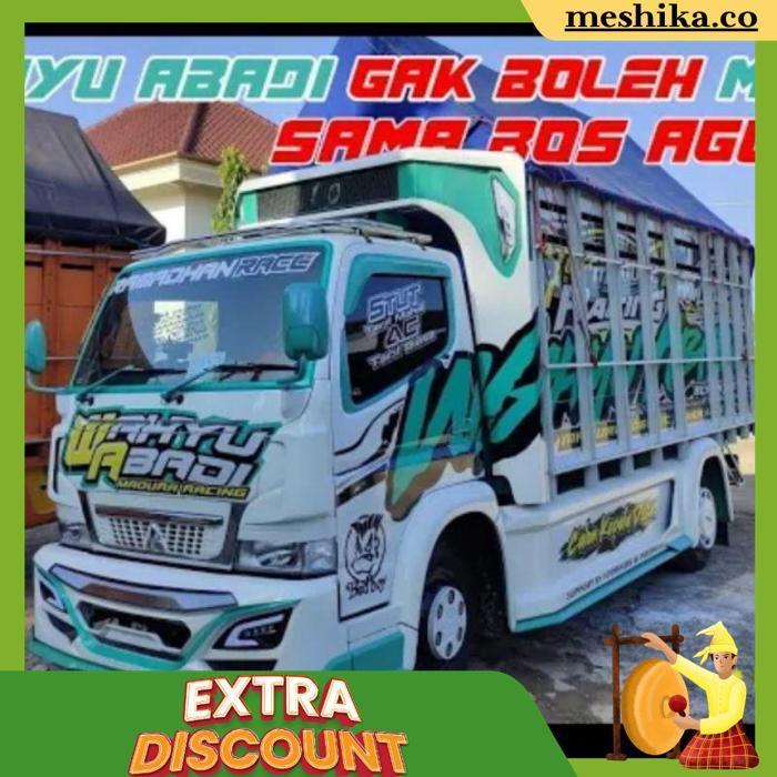 Pola Stiker Miniatur Truk Wahyu Abadi 02