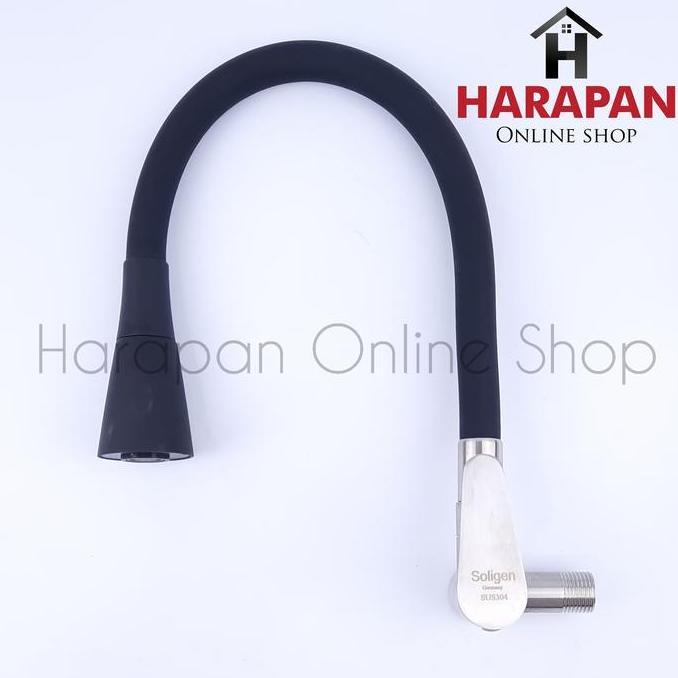 NEW KERAN ANGSA SOLIGEN SSR606 - KRAN CUCI PIRING / AIR / DAPUR / FLEXIBLE ORI
