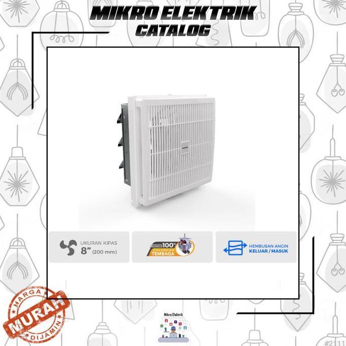 Wall Exhaust Fan / Exhaust Fan Dinding 8" MASPION MV-200 NEX