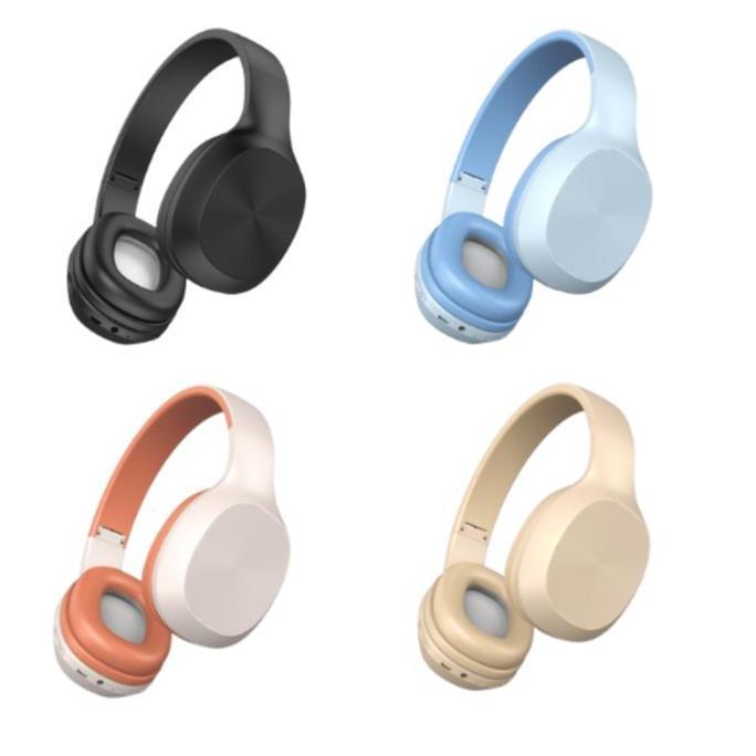 C2237 Headphone Bluetooth Gaming Wireless Earphone Sport Murah Over Ear Headset Bando Bass