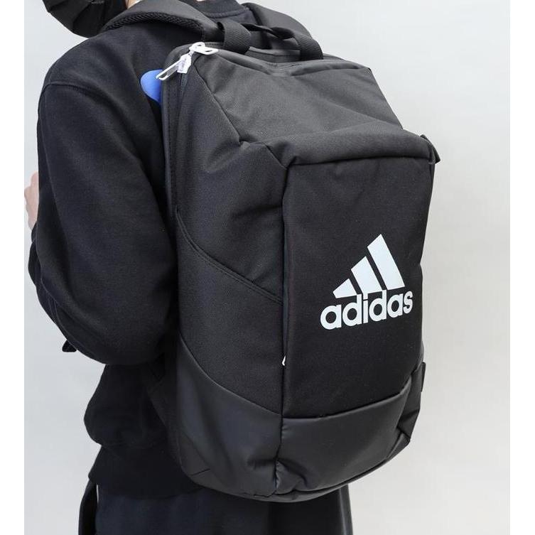 NEW TAS RANSEL OLAHRAGA ADIDAS VS1.1 BACK PACK BLACK / WHITE ORI
