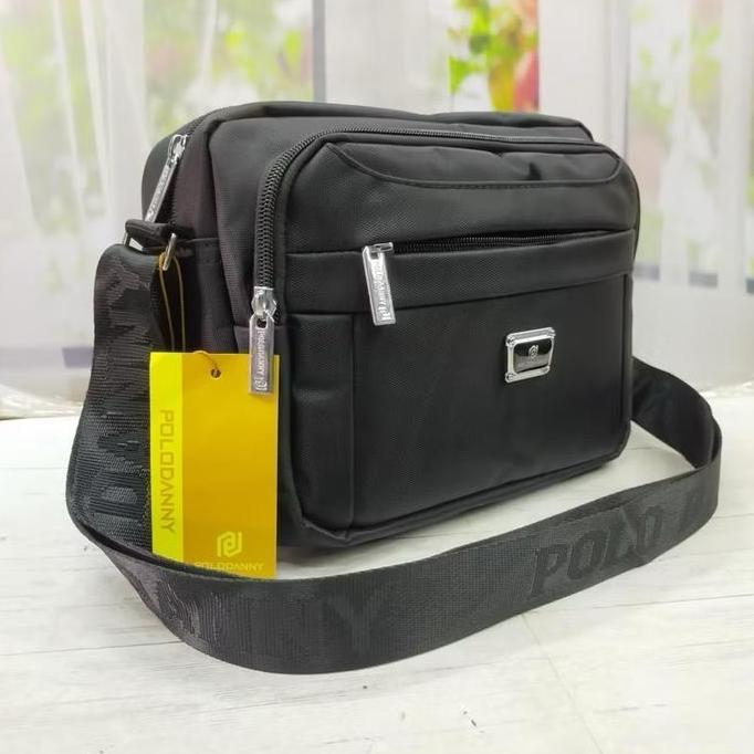 NEW TAS POLO DANNY TAS SELEMPANG PRIA MODEL TIDUR BESAR ORI