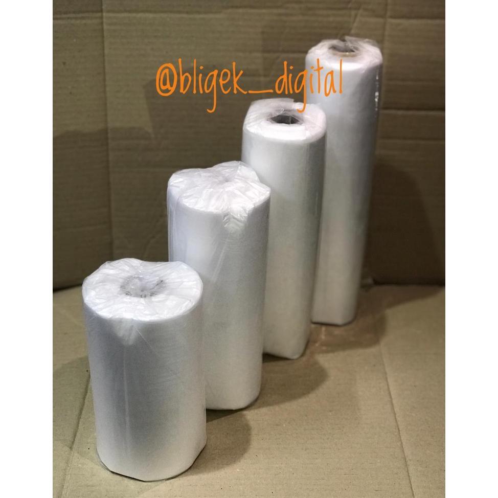 Plastik Buah Bahan Hd Transparan Roll Supermarket
