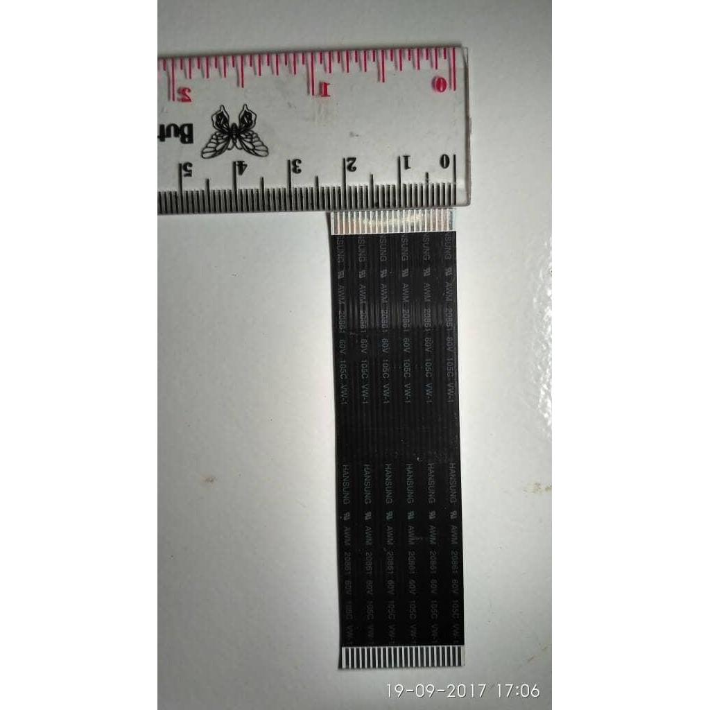 kabel data fleksibel 22 pin lebar 23mm panjang 85mm awm 20861 ori