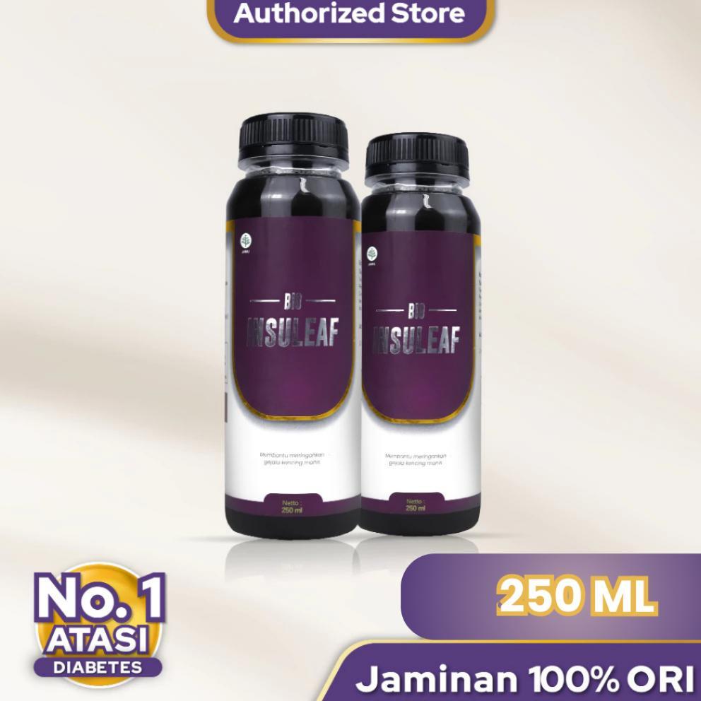 Bio Insuleaf Herbal Diabetes Original 2 Botol