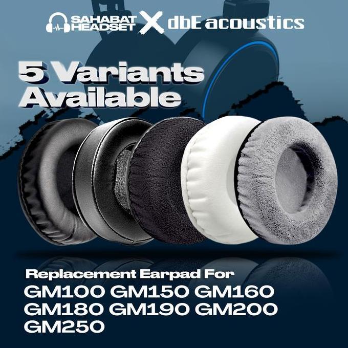 Earpad Ear Cushion Earcup DbeGM100 GM150 GM160 GM190 GM180 GM200 GM250
