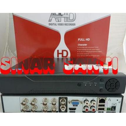 DVR 8 CHANNEL AHD + HARDISK 1TB ( HYBRID BISA BUAT SEMUA CCTV ) P2P