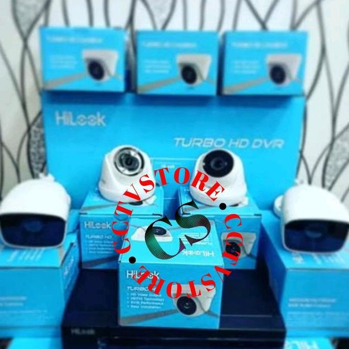 TERLARIS PAKET CCTV HILOOK 4 KAMERA 2MP PAKET CCTV 4 KAMERA 2MP HILOOK PAKET CCTV MURAH