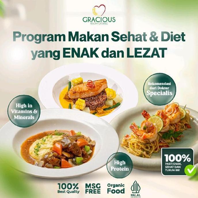 Bekor.sahdiyah - Katering Diet Lunch + Dinner monthly