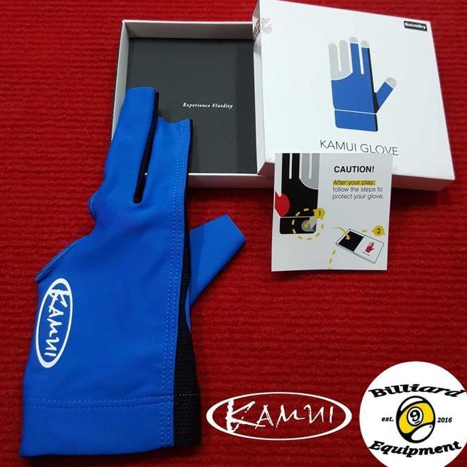 Kamui Glove Blue | Sarung Tangan Billiard