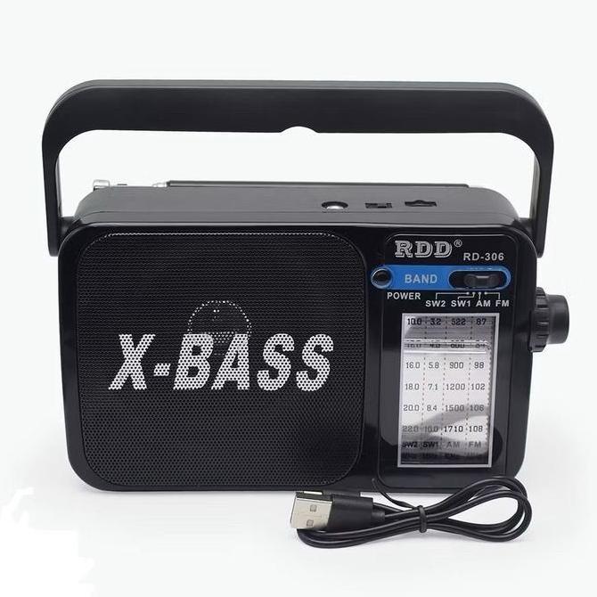FLECO Radio X-Bass RD-306 -Radio Speaker Portable