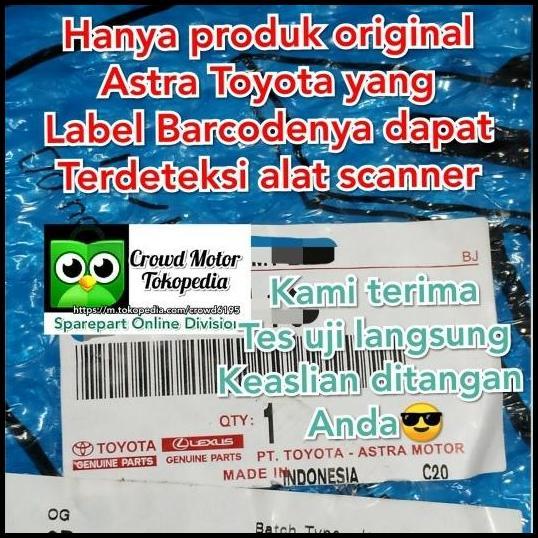 BEST DEAL VAN BELT / TALI KIPAS AVANZA XENIA 1300CC 2012-2016 ORI TOYOTA 100% 