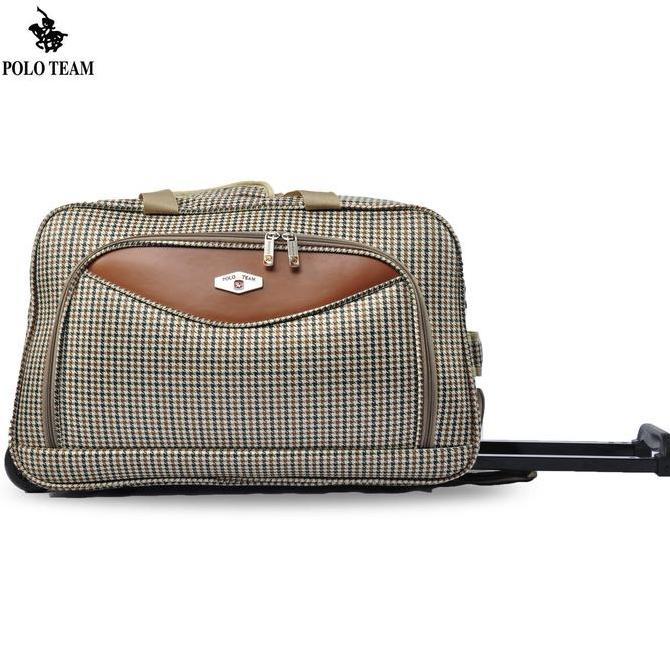 Tas Travel Bag Troli Polo Team Roda 2 30050 Terbaru 
