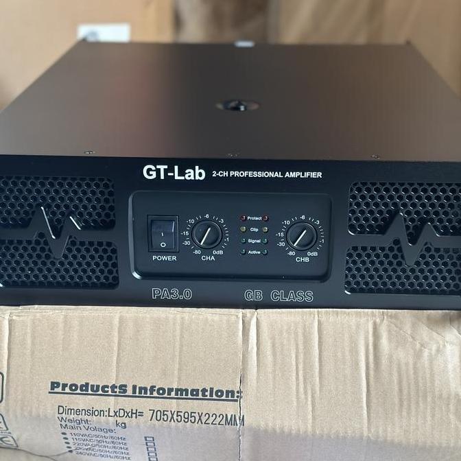 TERLARIS POWER GT LAB 3.0 GTLAB PA3.0 ORINAL AMPLIFIER