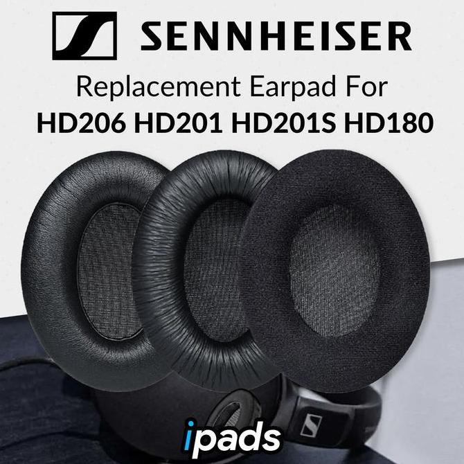 TERLARIS EAAD EAR PAD CUSHION SENNHEISER HD206 HD201 HD201S HD180 EARCUP BUSA