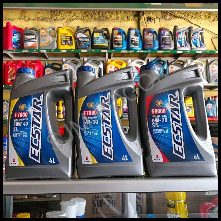 DISKON OLI MESIN SUZUKI ECSTAR 10W 40, ECSTAR 5W 30, ECSTAR 0W 20