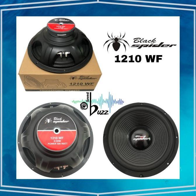 TERLARIS SPEAKER BLACK SPIDER 1210 WF BLACKSPIDER 12 INCH WOOFER