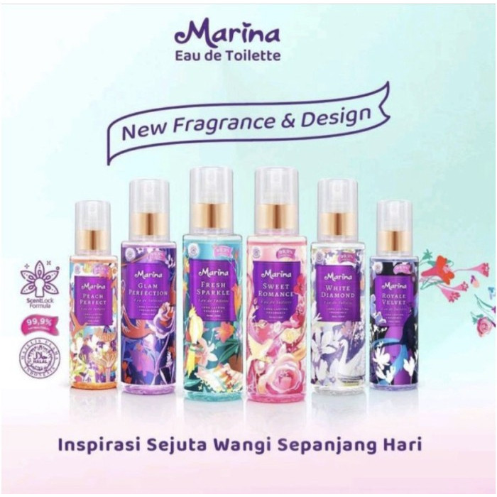 Charoza Marina Parfum Edt Tahan Lama | Marina Parfum | Marina Eau De Toilette Parfum 150 Ml