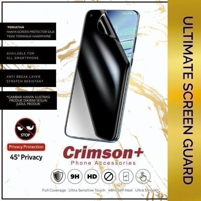 PELINDUNG LAYAR SESUAI UNTUK IQOO 11 PRO 5G HYDROGEL PRIVACY ANTI SPY SCREEN PROTECTOR NO PEEP
