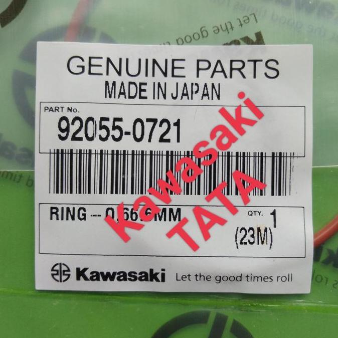 Oring liner blok ninja 250 karbu. Original Kawasaki