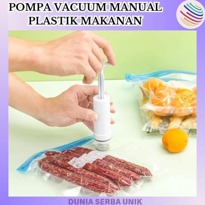 PHLOX DSU - Pompa Sedot Angin Plastik Makanan Plastic Vacuum Makanan Vacuum Plastic Food Bag Manual 