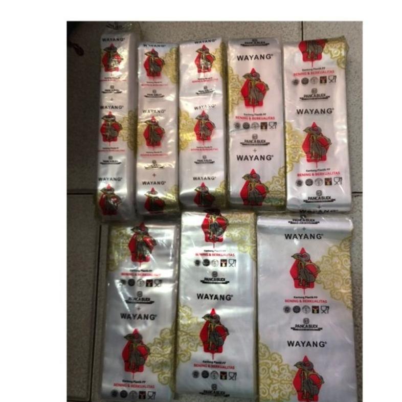 Plastik PP Roll Wayang Bening -+500gram