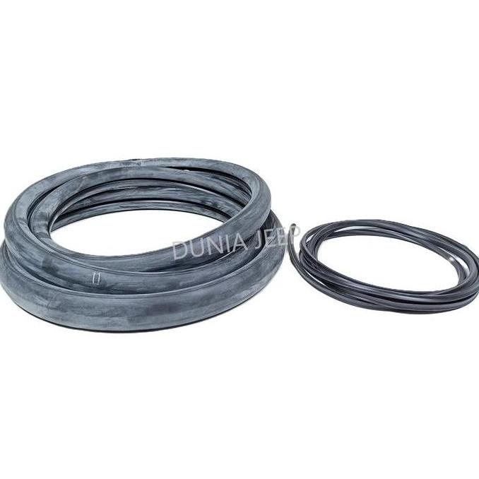 Safer Eye Karet Lis Kaca Mati Belakang Samping Jeep Cj7 High Quality