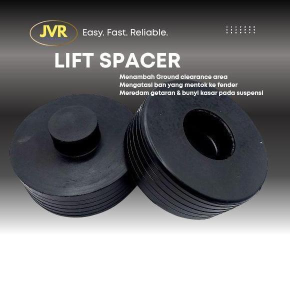 Jvr Karet Spacer Per Belakang Kompatibel Dengan Avanza Rush Terios Bmw Set 2Pcs Kanan Kiri Tebal 1,5